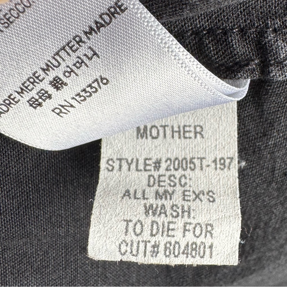 Mother All My Ex’s Shirt in To Die For Wash Medium - Picture 10 of 10